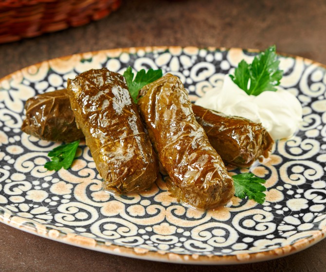 Долма с телятиной