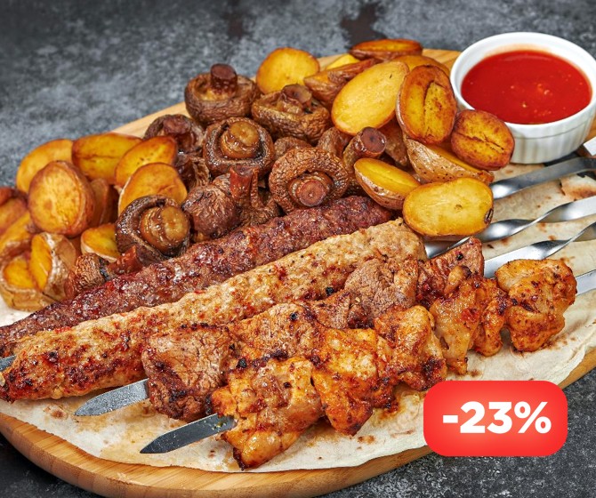 КОМБО шеф кебаб на четверых