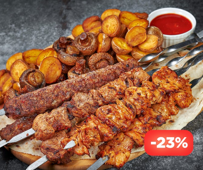 КОМБО Шеф кебаб на шестерых