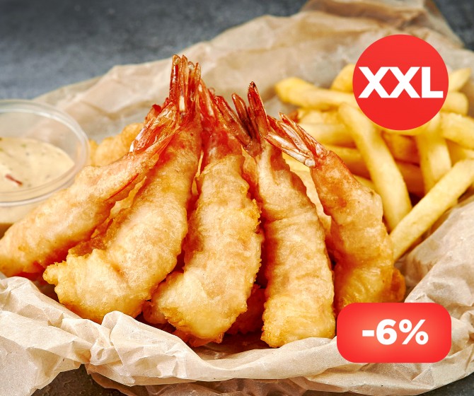 КОМБО креветки XXL